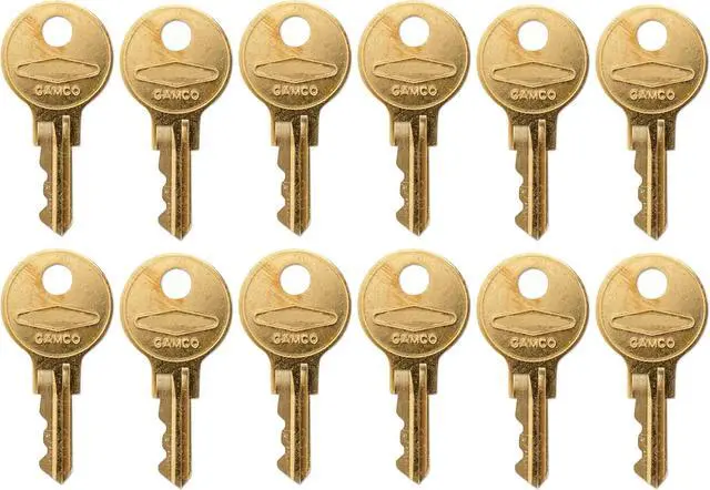 Alt view image 2 of 3 - for Your Janitor Bobrick Cat-74 Dispenser Key - 12 Pack of Keys