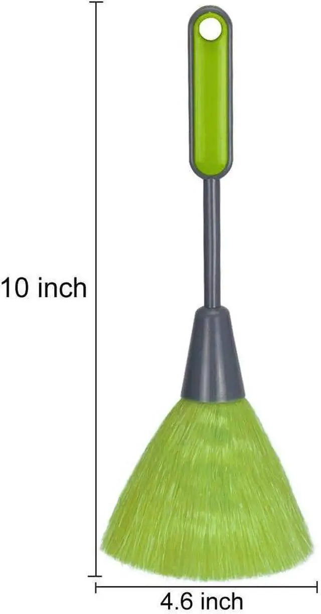 Alt view image 4 of 7 - WOVTE 3 Pack Fluffy Microfiber Delicate Kitchen Duster Laptop Keyboard Brush Computer Screen Cleaner Tool Mini Dusting Wand (Blue, Green, Pink)