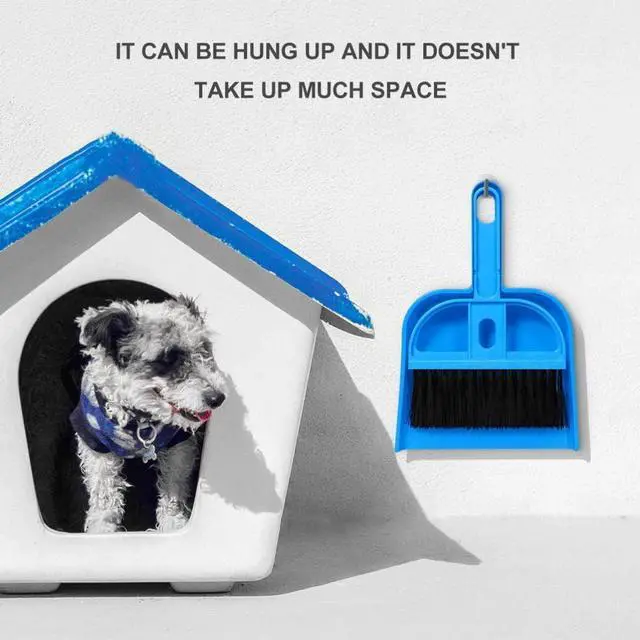 Alt view image 2 of 7 - Mini Dustpan and Brush Set, Small Broom Set for Desk Home Car Cleaning | Compact Cleaning Kit with Soft Bristle Brush for Keyboard, Drawer, Countertop, Crumbs and Small Spaces