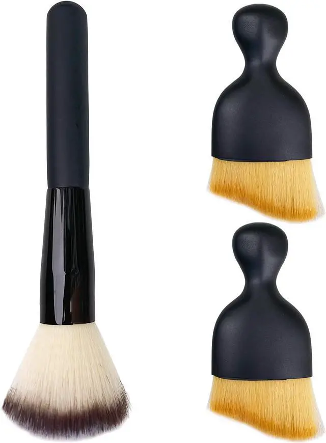 Main image of 3 Pack Microfiber Duster, Small Dust Brushes, Feather Duster, Soft Fibers, Efficient Dust Removal, Cleaning Tool Perfect for Computers, Keyboards, Car Interior, Photo Frames, Digital Devices