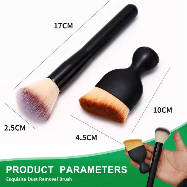 Alt view image 2 of 7 - 3 Pack Microfiber Duster, Small Dust Brushes, Feather Duster, Soft Fibers, Efficient Dust Removal, Cleaning Tool Perfect for Computers, Keyboards, Car Interior, Photo Frames, Digital Devices