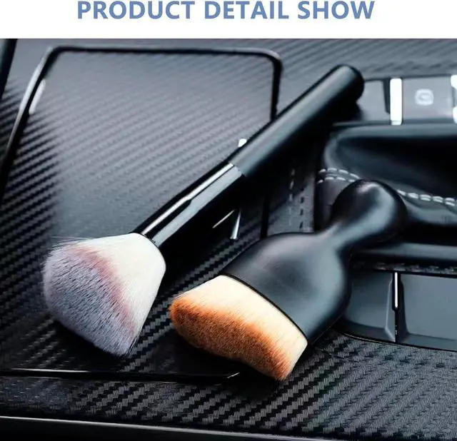 Alt view image 5 of 7 - 3 Pack Microfiber Duster, Small Dust Brushes, Feather Duster, Soft Fibers, Efficient Dust Removal, Cleaning Tool Perfect for Computers, Keyboards, Car Interior, Photo Frames, Digital Devices