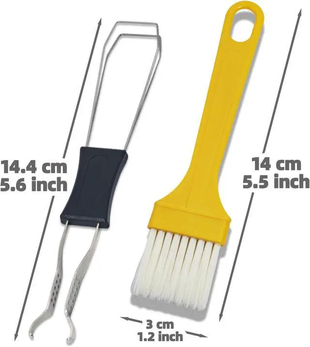 Alt view image 4 of 6 - 2-in-1 Mechanical Keyboard Keycap Puller and Switch Puller Tool, Stainless Steel Key Remover Extractor for Cherry MX, Alps, Topre Switches - Professional Mechanical Keyboards Tool Kit