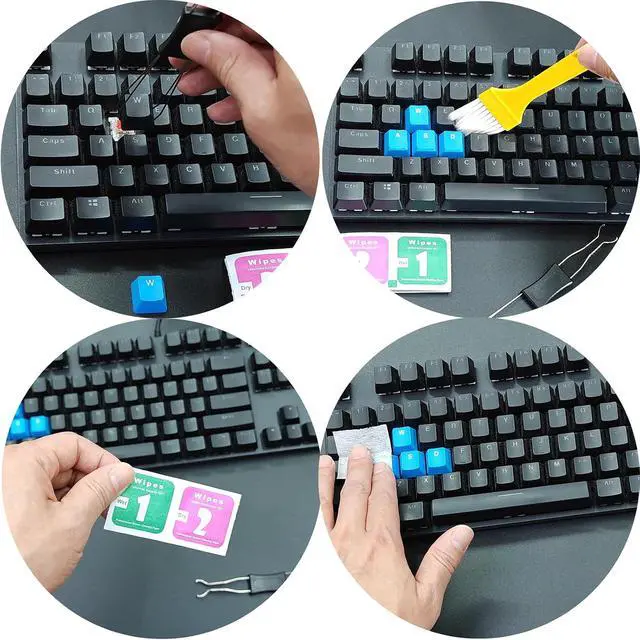 Alt view image 5 of 6 - 2-in-1 Mechanical Keyboard Keycap Puller and Switch Puller Tool, Stainless Steel Key Remover Extractor for Cherry MX, Alps, Topre Switches - Professional Mechanical Keyboards Tool Kit