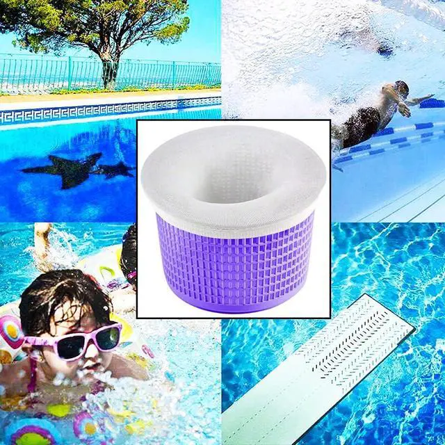 Alt view image 6 of 7 - Coopache 30 Pack of Pool Skimmer Socks Filters Baskets Trap Debris Leaves | Elastic Pool Socks & Filter Socks Trap Tiny Debris For In-Ground & Above-Ground Pools, Keeps Sand Filters Clean