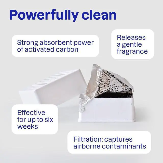 Alt view image 3 of 7 - ATTITUDE Odor Eliminator with Activated Carbon, Plant-Based Air Purifier, Vegan, Lavender & Eucalyptus Scent, 8 Ounces