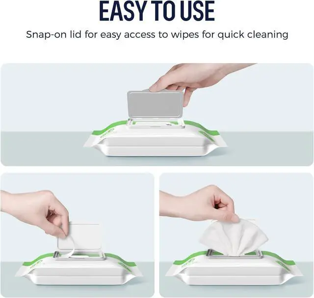 Alt view image 5 of 7 - loukin Dry Erase Wipes, Whiteboard Cleaning Wipes, 50 Count | AP Certified, ASTM D4236, Low Odor, Leave No Trace, Pre-Moistened, Seal Design, for Home, Office and School