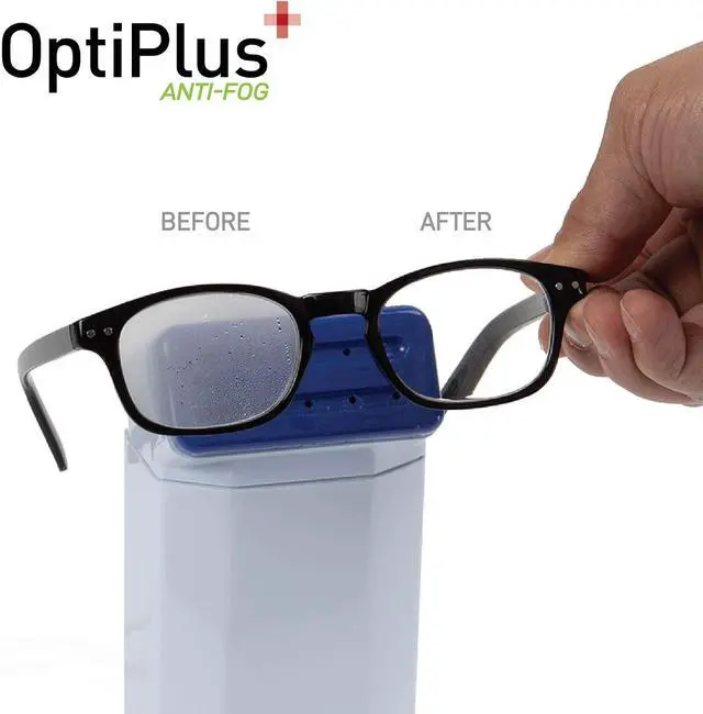 Alt view image 6 of 7 - OptiPlus Anti Fog Lens Wipes l Pre-Moistened l Cleaning Wipes for Glasses, Laptops Screens, Smart Phones, Optical Lens, Goggles, Watch Screen and More l Defogging, Quick-Dry & Scratch-Free l 60 Count