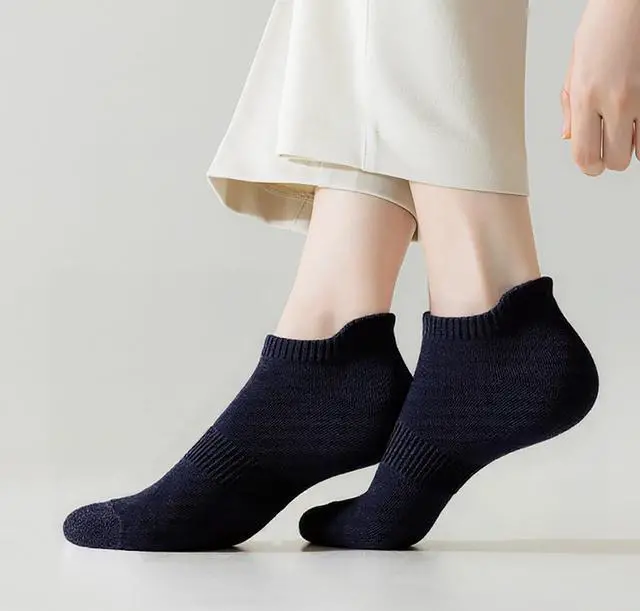 Alt view image 3 of 6 - 12-20 Pairs Athletic Ankle Socks for Women Breathable Low Cut Running Cushioned Moisture Wicking for Sport Traveling