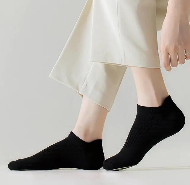 Alt view image 5 of 6 - 12-20 Pairs Athletic Ankle Socks for Women Breathable Low Cut Running Cushioned Moisture Wicking for Sport Traveling