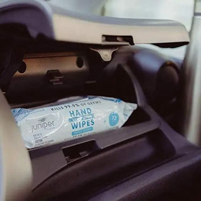 Alt view image 5 of 7 - Juniper CLEAN, 1 Pack Hand Sanitizing Wipes, 72 Count Disposable Hand Sanitizer Wipes, Fresh Scent, Lint Free & Durable