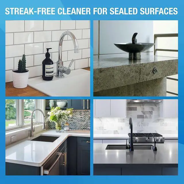 Alt view image 7 of 7 - MiracleWipes for Granite & Stone, Clean, Protect, Polish Stone, Marble, Quartz, Slate, Tile, Laminate Surfaces in Kitchen and Bathroom - 30 Count