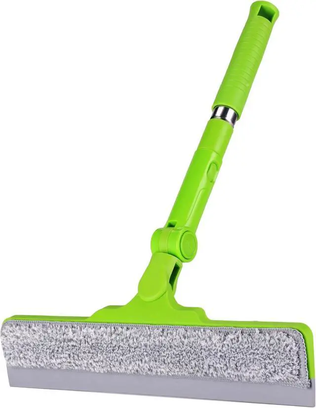 Alt view image 2 of 6 - Homilifibra All-Purpose Shower Squeegee for Glass Doors, Bathroom Cleaner Tool for Household Home Window Mirror, Cleaning Tile Wall,Car,Windshield Squeegee with 12" Blade and 15" Long Handle