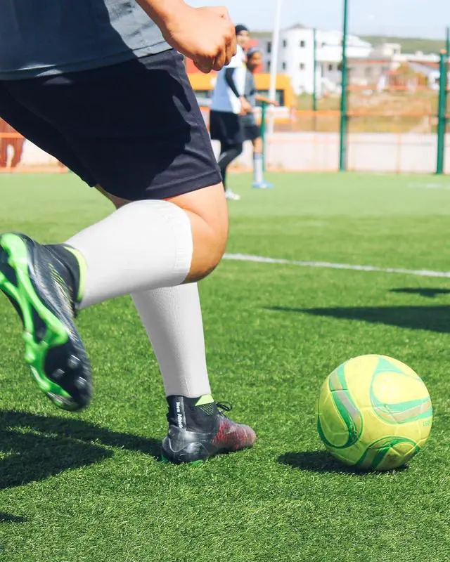 Alt view image 6 of 6 - CWVLC Soccer Socks (1/3/5 pairs) Team Sport Knee High Socks for Adult Youth Kids