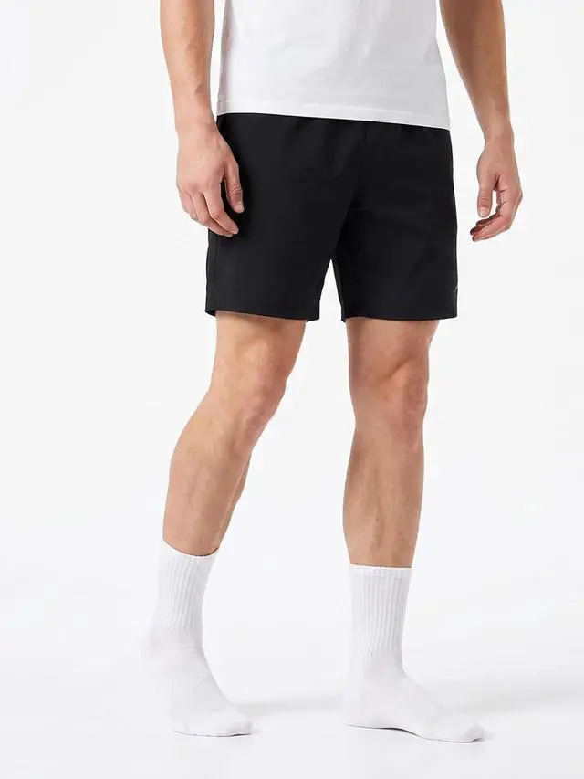 Alt view image 2 of 5 - Mens Crew Socks Cotton Athletic Cushioned Running Workout Gym Long Socks | 4 Pairs