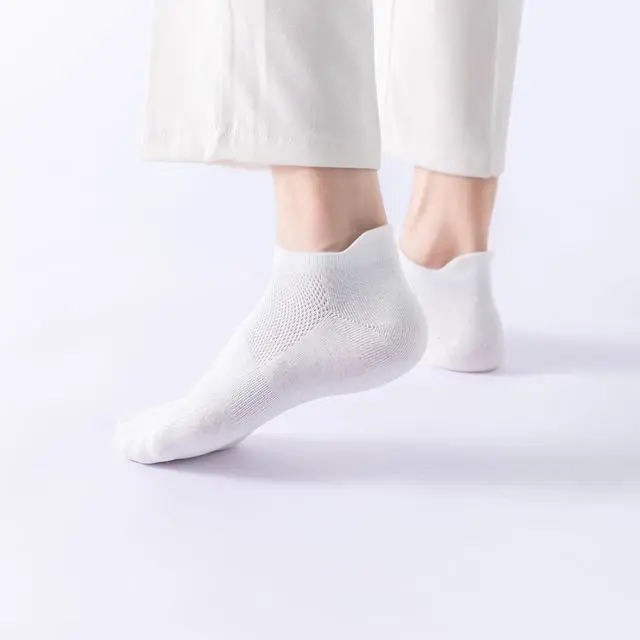 Alt view image 2 of 5 - ACCFOD Womens Ankle Socks Athletic Running Low Cut Socks With Tab 6 Pairs