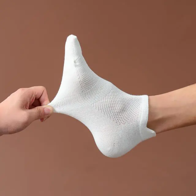 Alt view image 3 of 5 - ACCFOD Womens Ankle Socks Athletic Running Low Cut Socks With Tab 6 Pairs