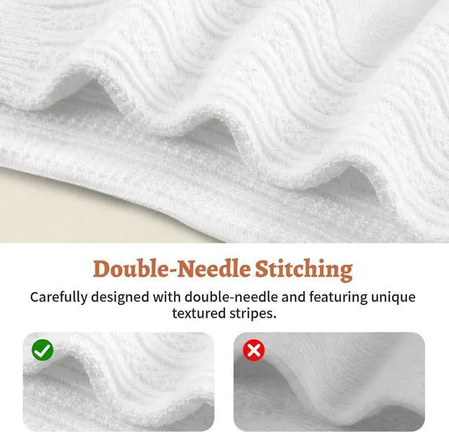 Alt view image 3 of 7 - wernies Ruffle Socks Womens 6 Pairs, Cute Ankle Frilly Crew Socks | Lettuce Edge Socks Women Feature Soft Fabric with Elastic Cuffs, Ideal for Daily Wear, Size 5-9/9-12