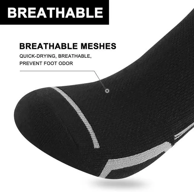 Alt view image 3 of 7 - shnn 12 Pairs Mens Ankle Socks Athletic Casual Low Cut Short Socks for Men