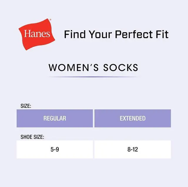 Alt view image 6 of 6 - Hanes Women's Cushioned Athletic Ankle Socks (10-Pack)