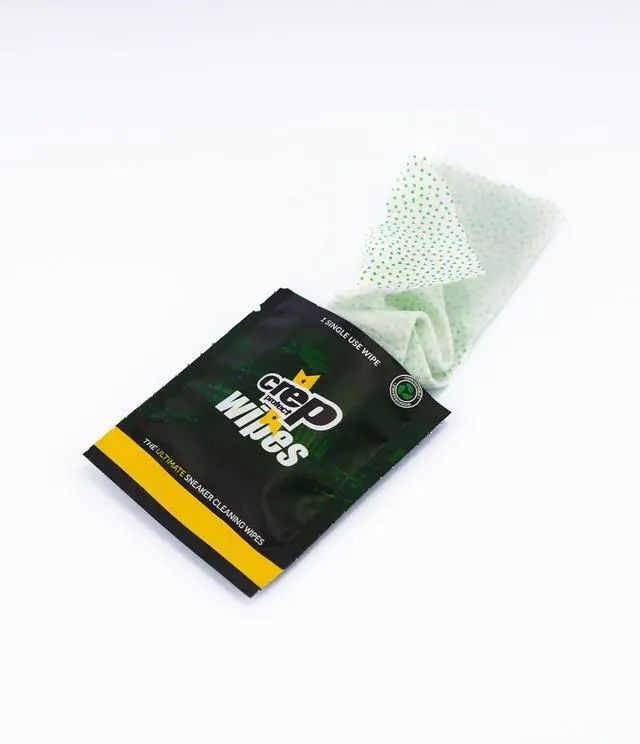 Alt view image 7 of 7 - Crep Protect Shoe Wipes - Biodegradable, Dual-Sided Sneaker Cleaning Wipes for Quick Dirt & Scuff Removal - Individually Wrapped (Pack of 12)