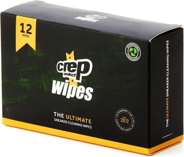 Alt view image 4 of 7 - Crep Protect Shoe Wipes - Biodegradable, Dual-Sided Sneaker Cleaning Wipes for Quick Dirt & Scuff Removal - Individually Wrapped (Pack of 12)