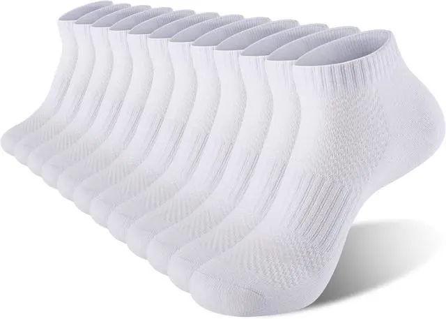 Main image of Womens Cotton Ankel Socks, Athletic Performance Running Moisture Wicking Breathable socks