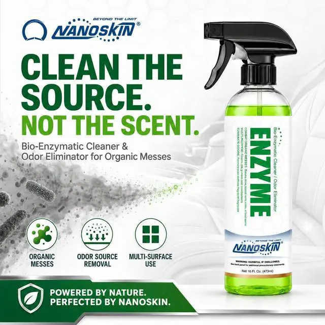 Alt view image 2 of 7 - Nanoskin ENZYME Cleaner for Odor Removal, 16 Oz
