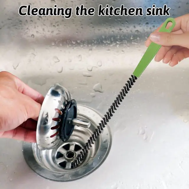 Alt view image 4 of 7 - Sewer Drain Brush, Drain Clog Remover, 19.8inch Flexible Long Pipe Snake Hair Clogs Catcher Cleaner Tool for Toilet, Kitchen Sink, Sewer Drain, Bathroom Tub
