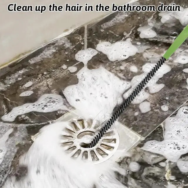 Alt view image 5 of 7 - Sewer Drain Brush, Drain Clog Remover, 19.8inch Flexible Long Pipe Snake Hair Clogs Catcher Cleaner Tool for Toilet, Kitchen Sink, Sewer Drain, Bathroom Tub