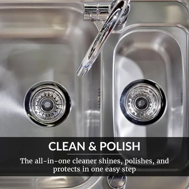 Alt view image 4 of 7 - HOPE'S Perfect Sink Cleaner and Polish, Restorative, Removes Stains, Cast Iron, Corian, Composite, Acrylic, 8.5 Fl Oz