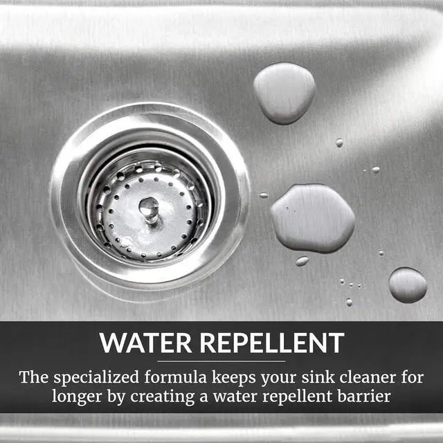 Alt view image 6 of 7 - HOPE'S Perfect Sink Cleaner and Polish, Restorative, Removes Stains, Cast Iron, Corian, Composite, Acrylic, 8.5 Fl Oz