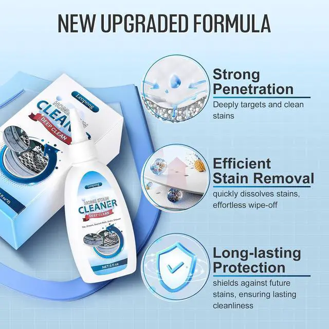 Alt view image 6 of 7 - Leopong Cleaner Gel for Washer, Fridge Seal, Shower & Tile, 5 fl oz | Deep cleaning formula | Reaches narrow gaps and corners | Multi-surface household use | Easy application design