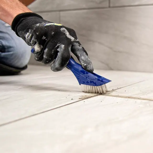Alt view image 2 of 7 - QEP Grout Cleaning Brush
