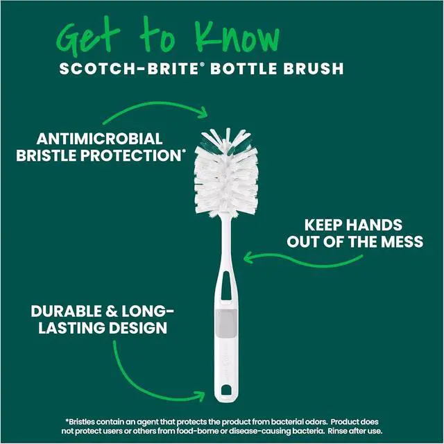Alt view image 3 of 7 - Scotch-Brite Bottle Brush, 1 Pack