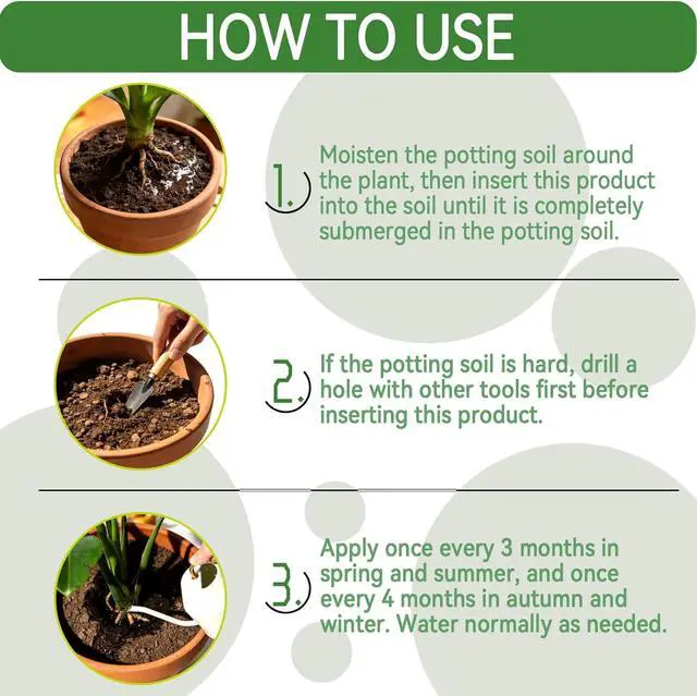 Alt view image 6 of 7 - RAINFLOW 90PCS Plant Fertilizer Sticks - Indoor Plant Food Spikes for Pots | Fertilizer Spikes for Indoor Plants, Slow Release Houseplant Food, Orchids, Potted Plants, Flowers, Vegetables and Herbs