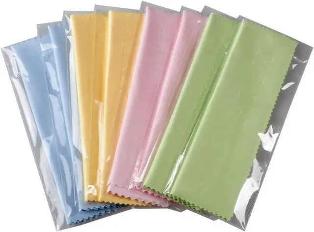 Alt view image 6 of 6 - Microfiber Cleaning Cloths - for All LCD Screens, Tablets, Lenses, and Other Delicate Surfaces (8-Pack, 6x7)