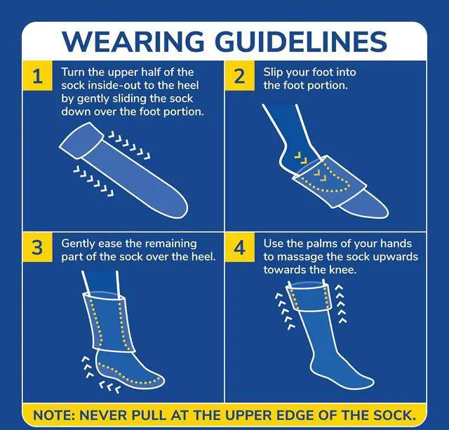 Alt view image 5 of 6 - Dr. Scholl's womens Graduated Compression Knee High Socks - Comfort and Fatigue Relief - Mild 8-15 Mmhg