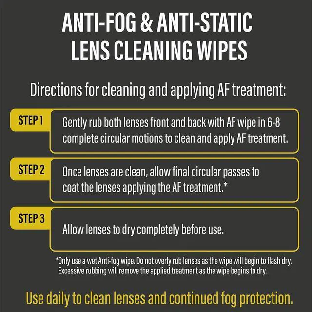 Alt view image 3 of 4 - Lens Cleaning Towelettes | Pre-moistened | No Silicone | Defogging Cleaning Wipes for Glasses, Laptops & Computer Screens, Smart Phones, Optical Lens, Goggles, Watch Screen and More l 100 Count