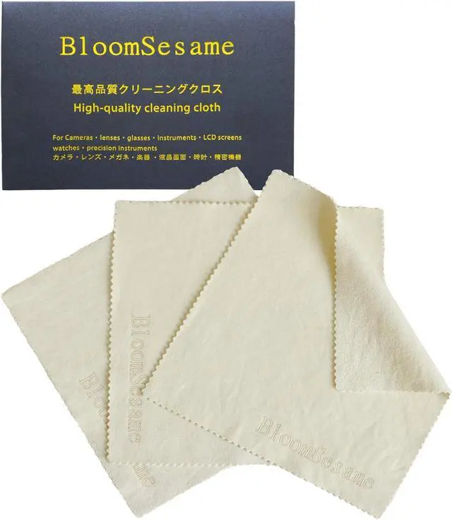 Main image of Natural Chamois Cleaning Leather Cloth Eyeglass Camera Lens Screen | for Camera Lenses Eyeglasses Glasses Screen iPad iPhone Tablet Cell Phone Scratch Free Reusable