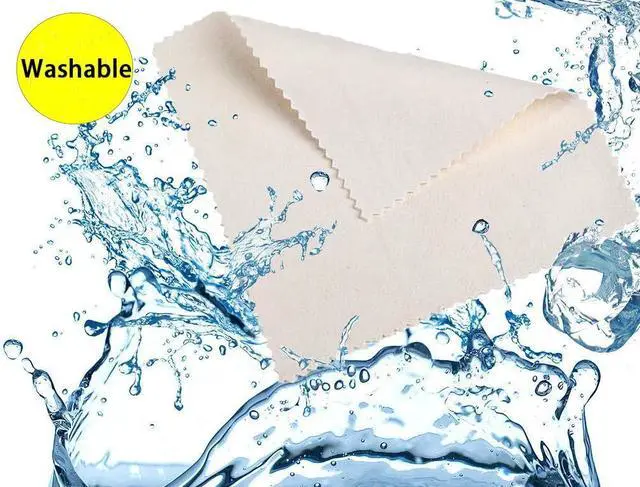 Alt view image 5 of 5 - Natural Chamois Cleaning Leather Cloth Eyeglass Camera Lens Screen | for Camera Lenses Eyeglasses Glasses Screen iPad iPhone Tablet Cell Phone Scratch Free Reusable