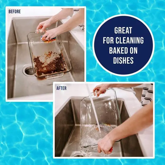 Alt view image 2 of 7 - Scratchless Cleaning Pad (2 Pack) for Cleaning Kitchen, Bathroom and Household | Great for Non-Stick Cookware | Reusable | Long-Lasting | Environmentally Friendly