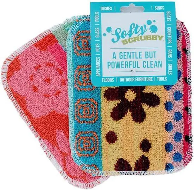 Main image of Scratchless Cleaning Pad (2 Pack) for Cleaning Kitchen, Bathroom and Household | Great for Non-Stick Cookware | Reusable | Long-Lasting | Environmentally Friendly