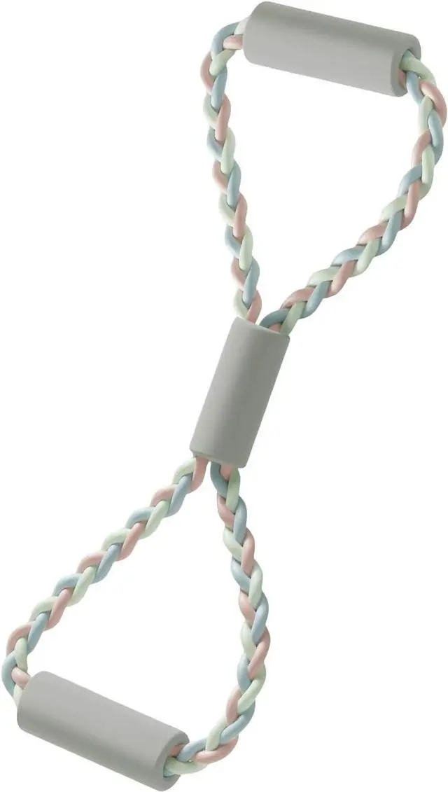 Main image of Resistance Bands, Figure 8 Exercise Bands for Women Men, 8 Shaped Resistance Rubber Band for ArmsHand Stretcher for Yoga, Pilates