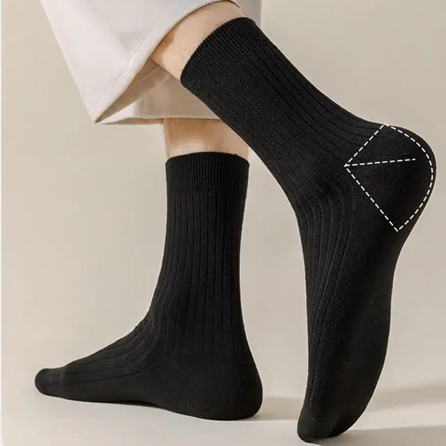 Alt view image 2 of 5 - 6-50 Pairs Crew Athletic Socks for Men Breathable Cushion Casual Sport Socks for Running Traveling