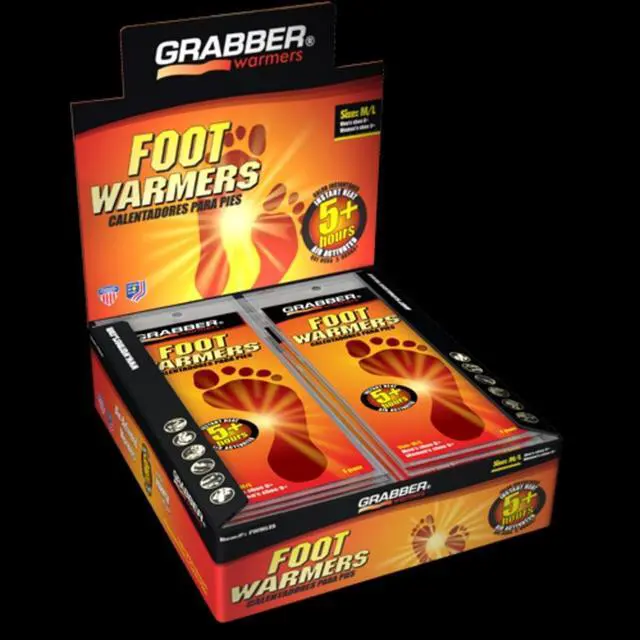 Alt view image 2 of 3 - Grabber Foot Warmer Insole, Medium/Large