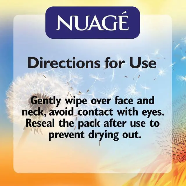 Alt view image 4 of 7 - Nuage Hayfever Relief Wipes, Resealable Pack