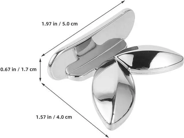 Alt view image 2 of 7 - OSALADI Toilet Lid Lifter Handle 3-Pack Toilet Seat Handle Lifter Hands-Free Restroom Accessory for Bathroom Office Public Stalls Easy Install Helps Reduce Touching Seats