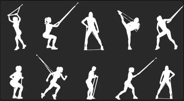 Alt view image 5 of 5 - Cooplay Resistance Bands, Mobility Bands, Pullup Bands, Workout Bands, Elastic Bands for Body Stretching, Crossfit Training for Indoor Outdoor Home Gym