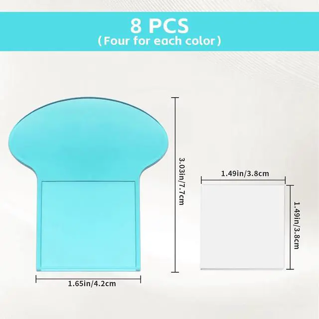 Alt view image 2 of 6 - 8Pcs Toilet Lid Lifter,Toilet Seat Lifter Tab,Toilet Cover Handle to Lift,Seat Holder Lift Tools,Toilet Seat Holder Clip,Seat Cover Lifter Bathroom Accessories for Office,Home,Hotel(White,Green)